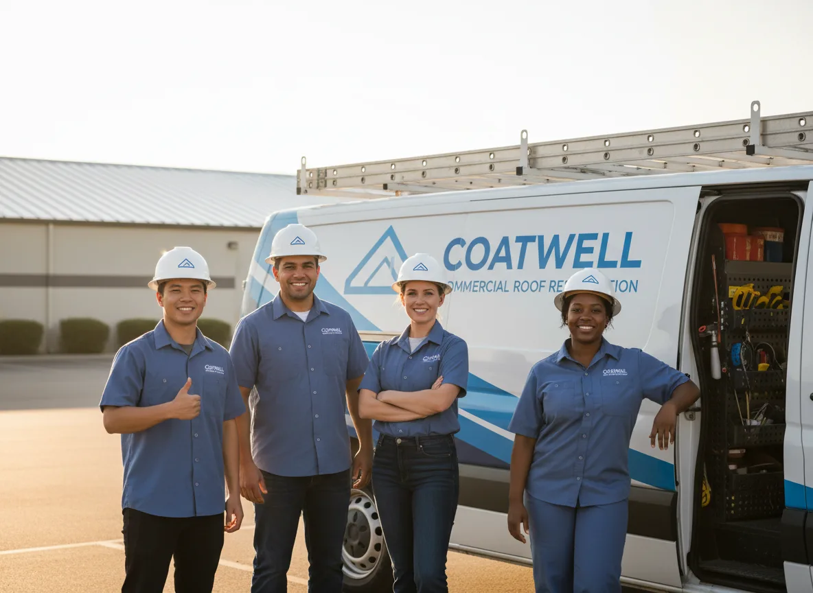 Commercial roof coating company in Kossuth, PA